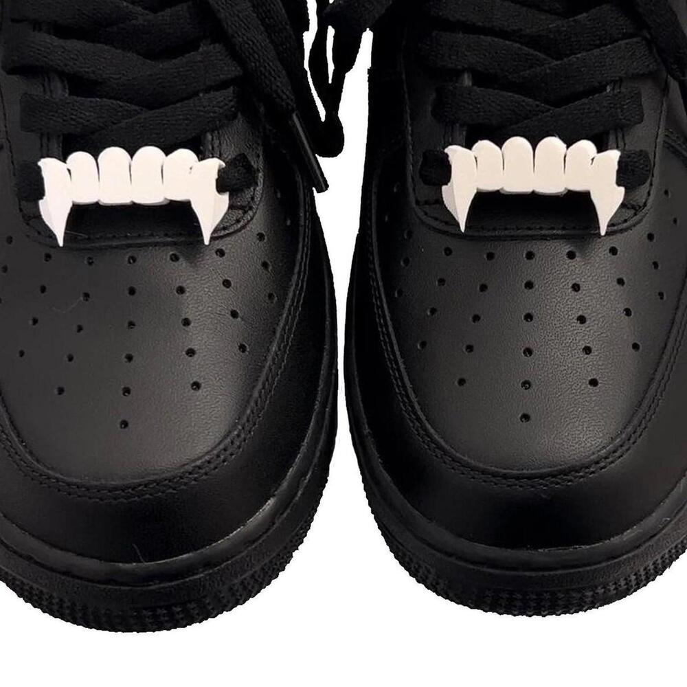 vampire teeth custom lace charms